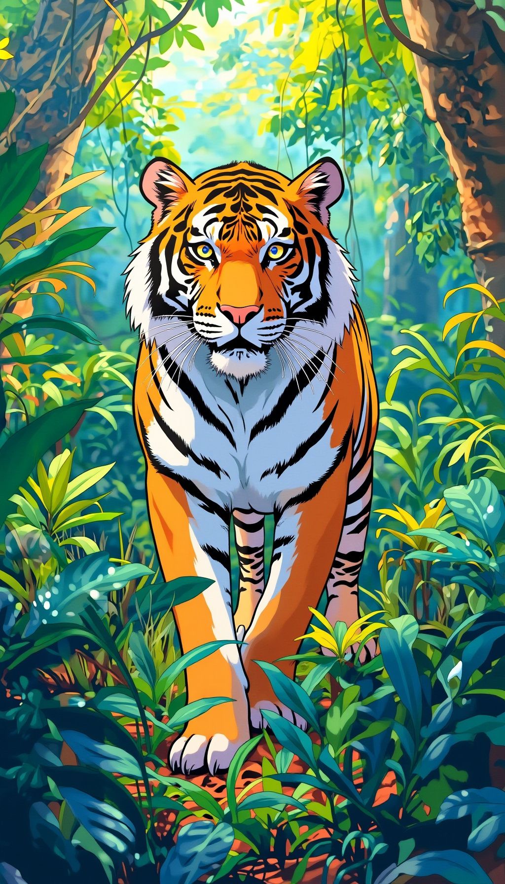 Transform this photo into Anime style