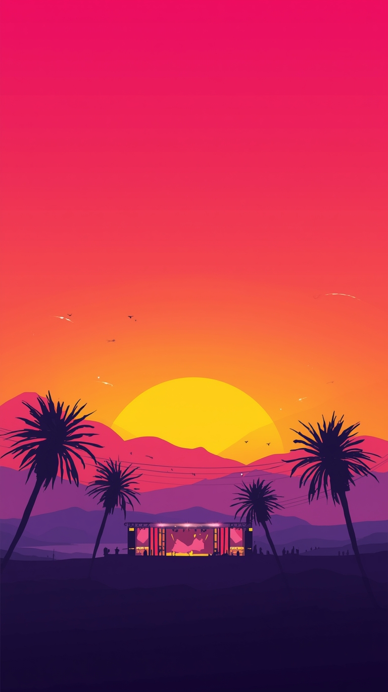 Orange Afterglow Sunset