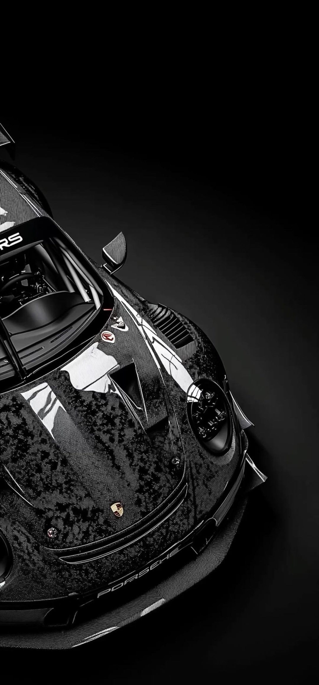 Black Supercar Sports Car