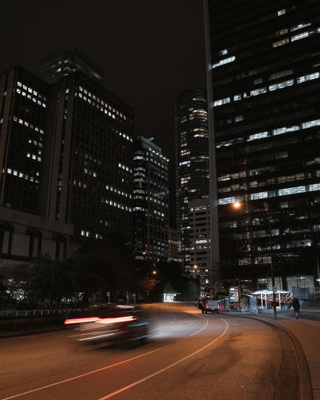 Black Building Urban Area