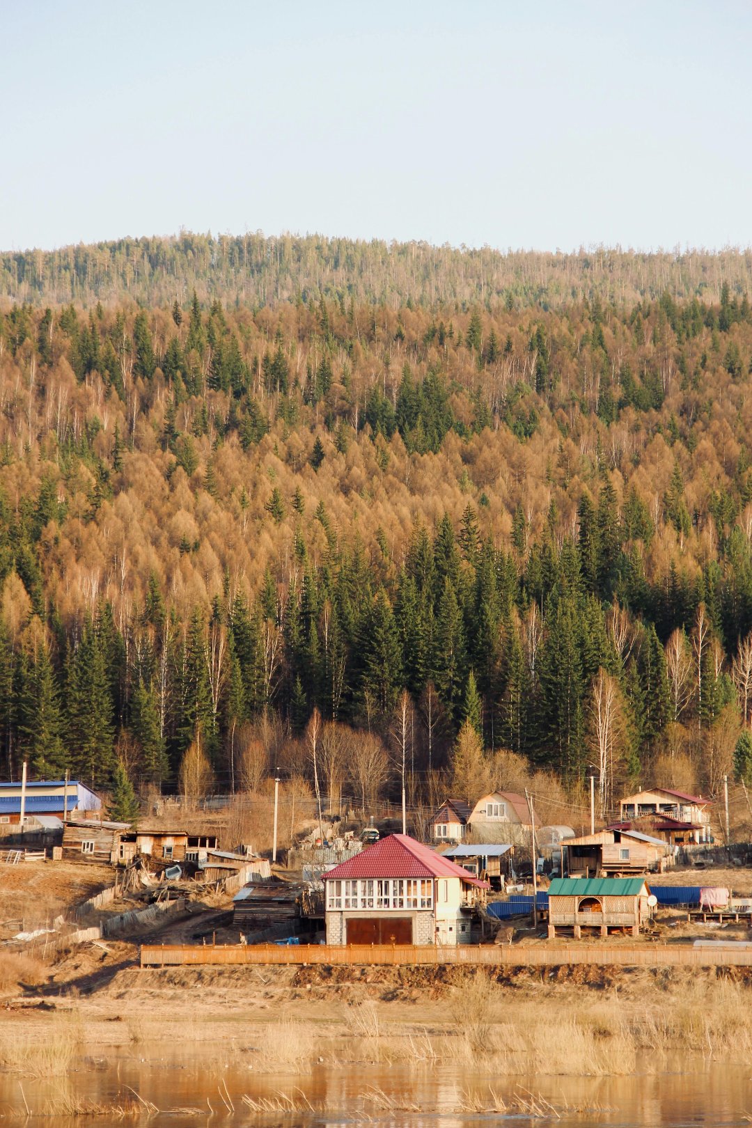 White Rural Area Fluvial Landforms