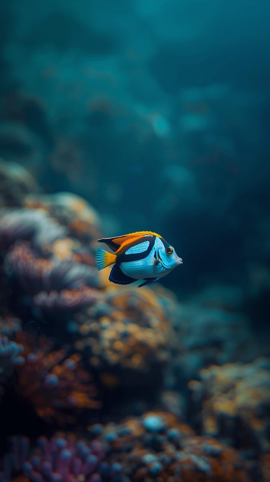 Fish In Nature Wallpaper