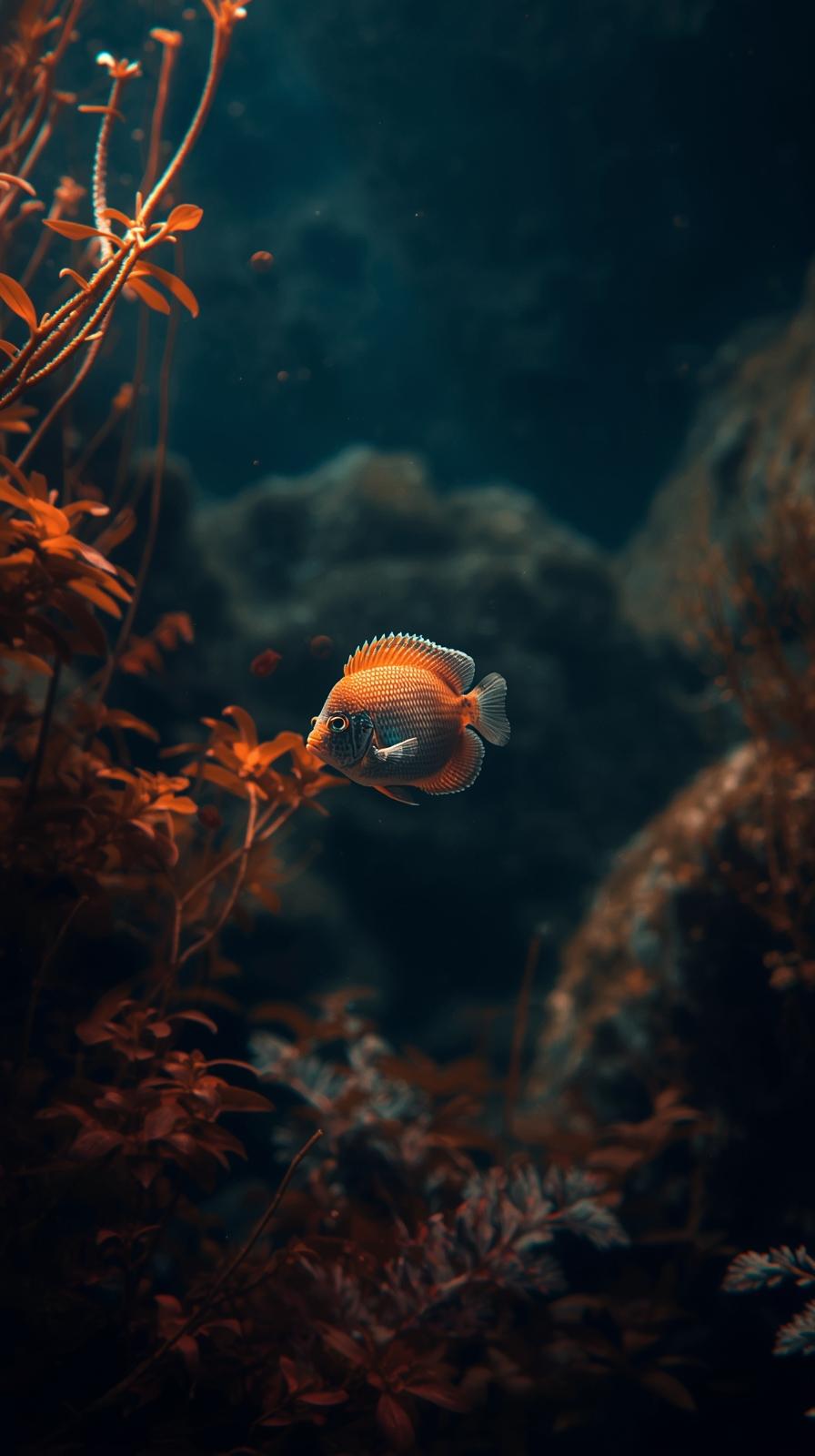 Fish In Nature Wallpaper