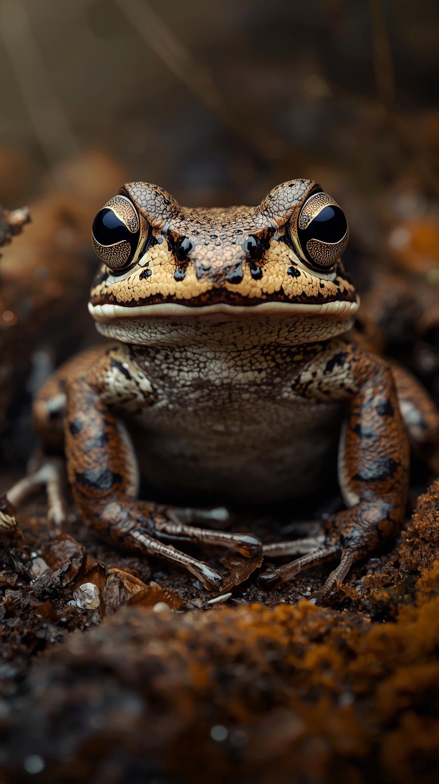 Frog In Nature Wallpaper