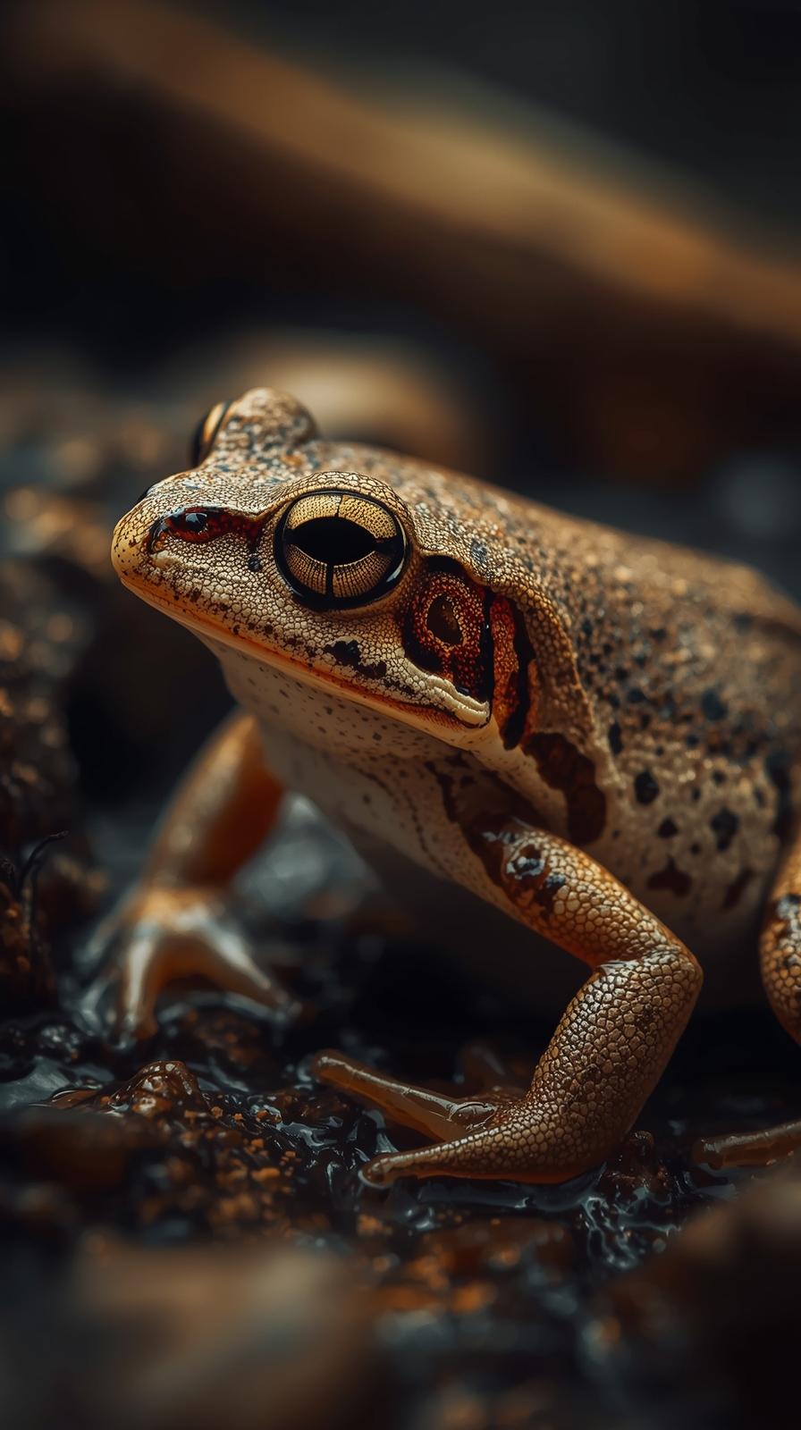 Frog In Nature Wallpaper