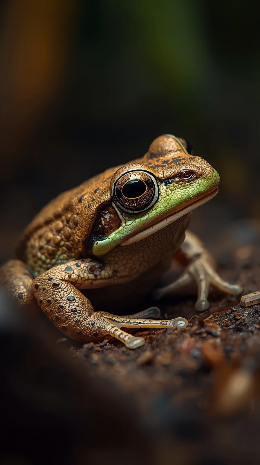 Frog In Nature Wallpaper