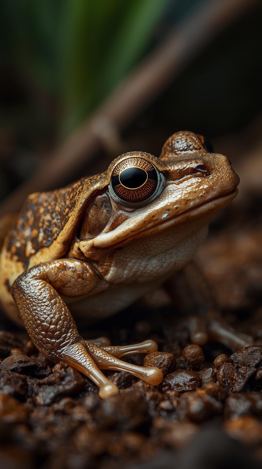 Frog In Nature Wallpaper