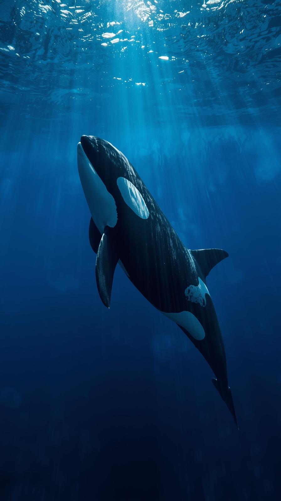 Orca In Nature Wallpaper