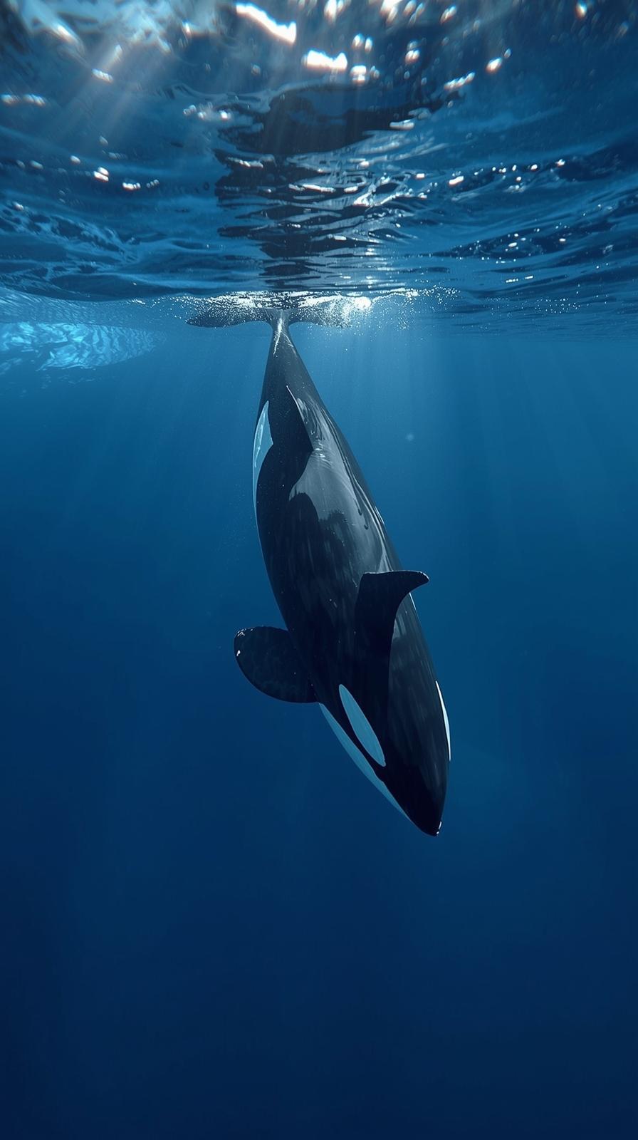 Orca In Nature Wallpaper