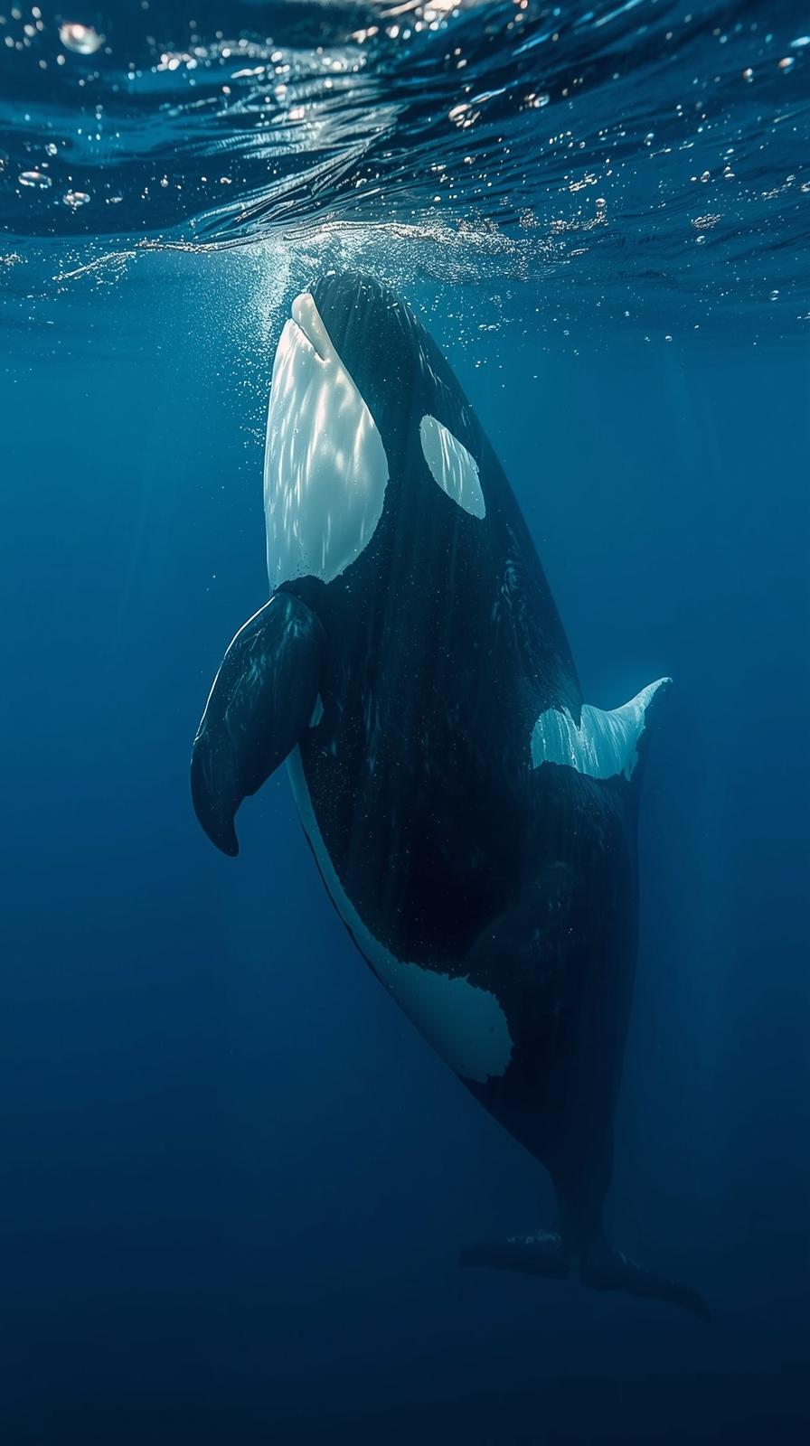 Orca In Nature Wallpaper