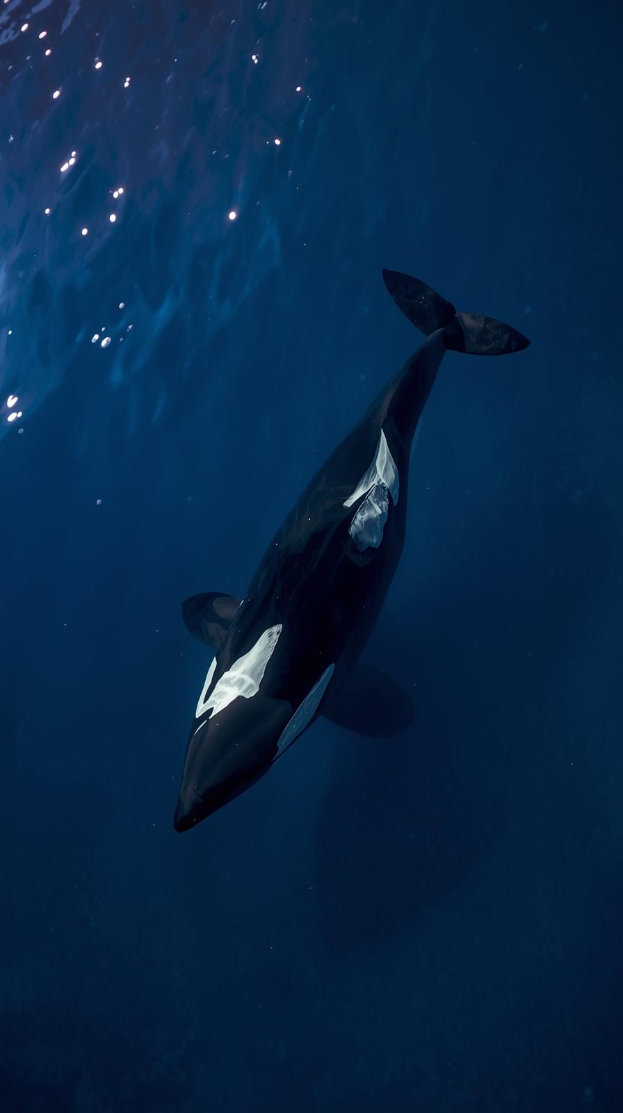 Orca In Nature Wallpaper