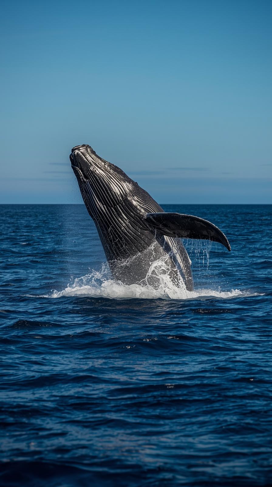 Whale In Nature Wallpaper