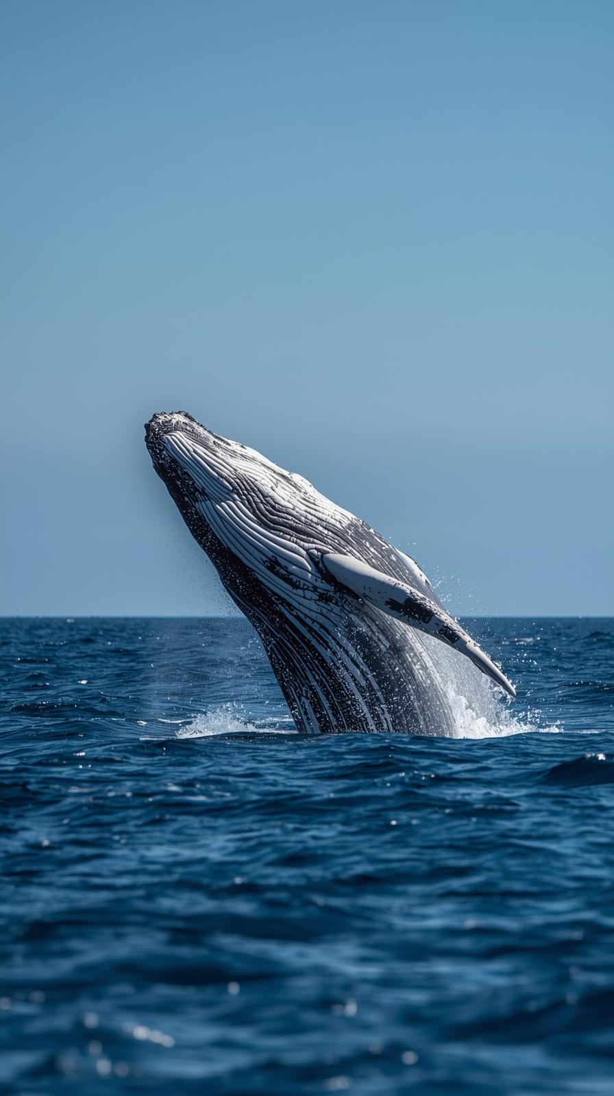 Whale In Nature Wallpaper