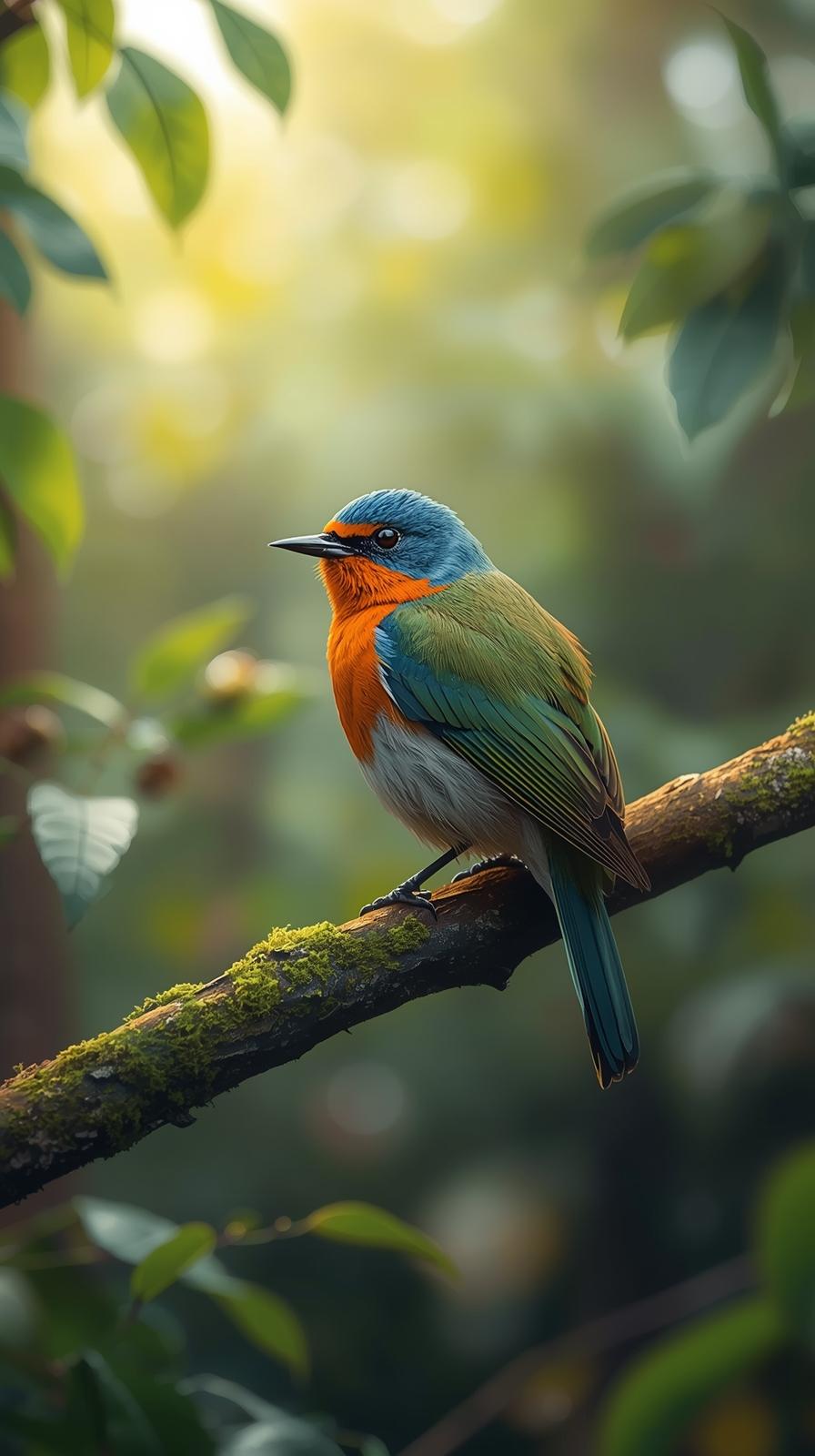 Beautiful Bird In Nature Wallpaper