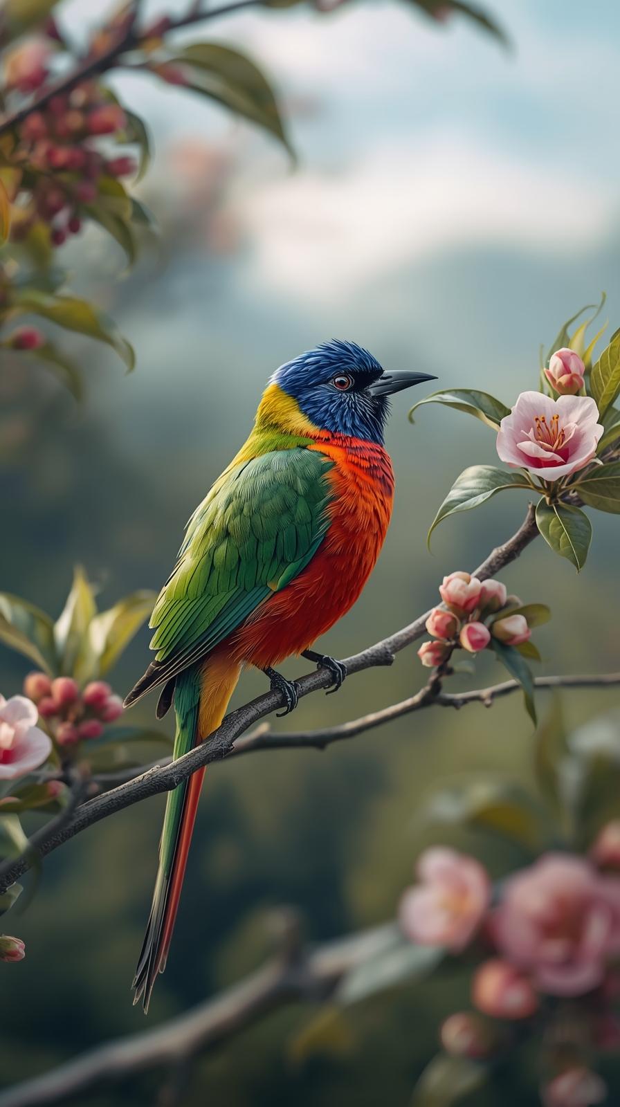 Beautiful Bird In Nature Wallpaper