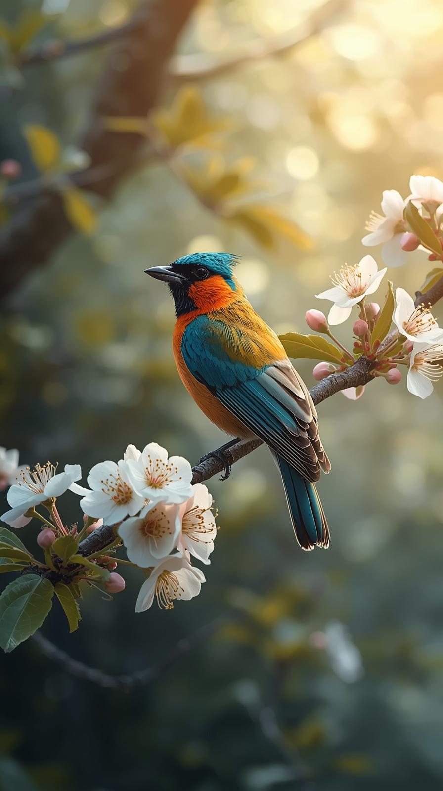 Beautiful Bird In Nature Wallpaper