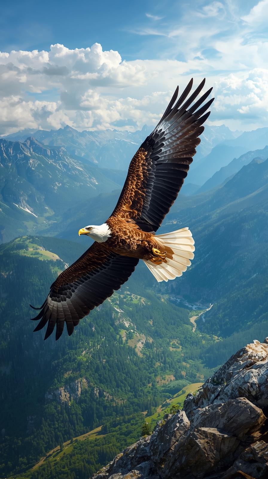 Eagle In Nature Wallpaper