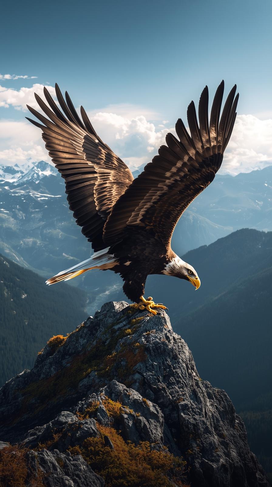 Eagle In Nature Wallpaper