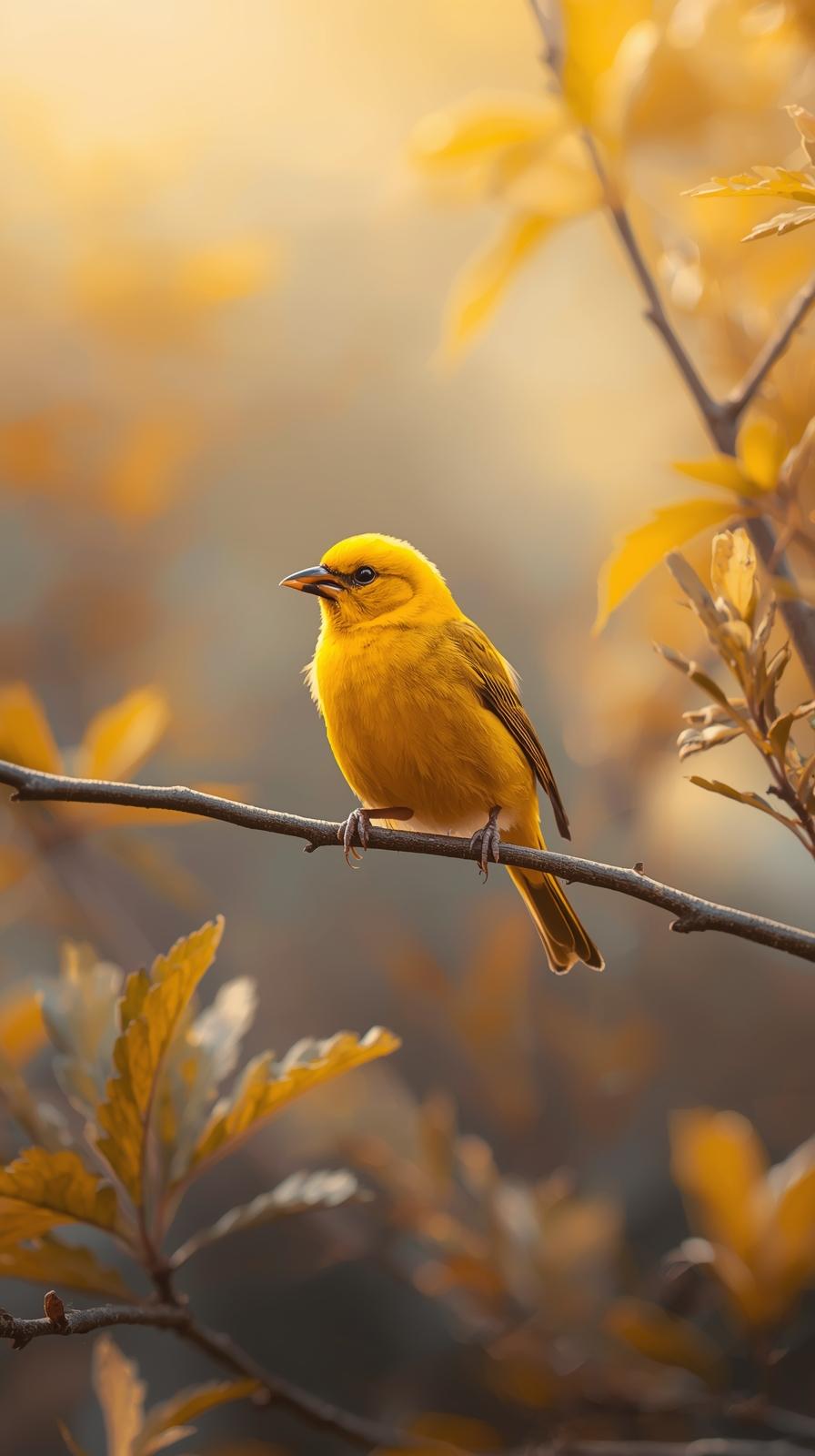 Random Canary In Nature Wallpaper