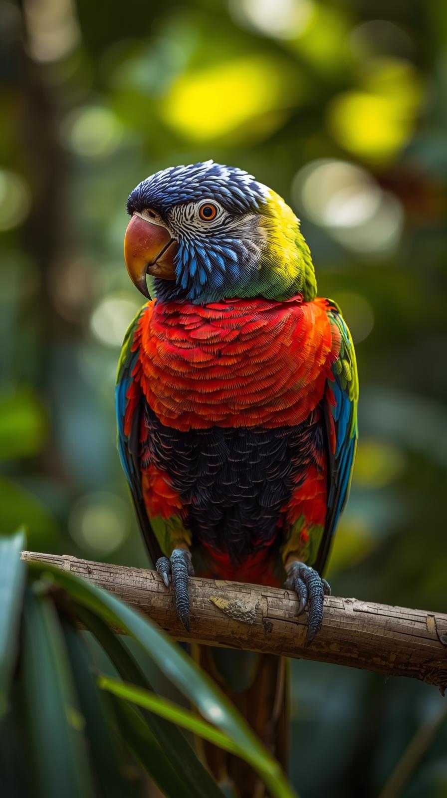 Random Parrot In Nature Wallpaper