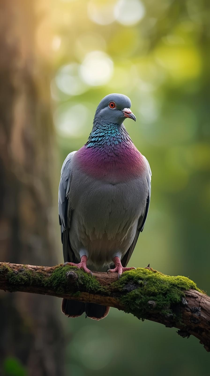 Random Pigeon In Nature Wallpaper