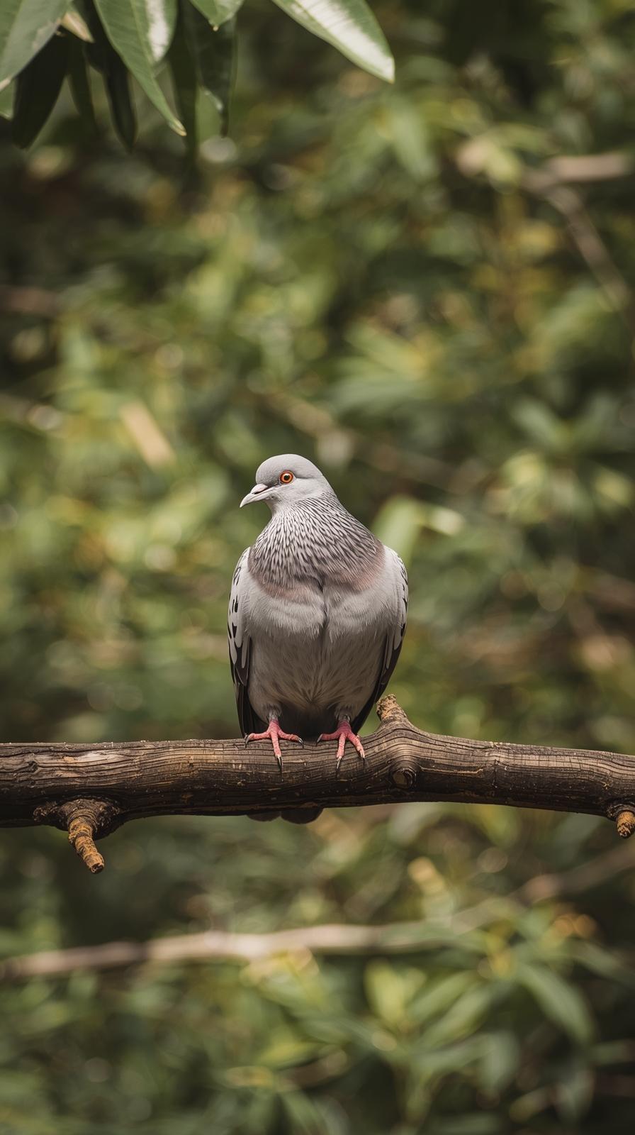 Random Pigeon In Nature Wallpaper