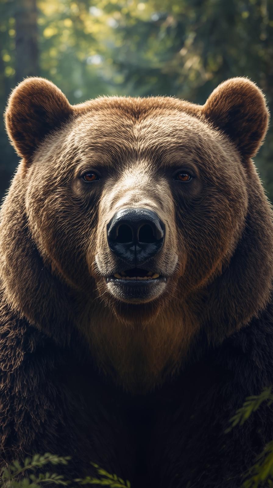 Pink Brown Bear Bear