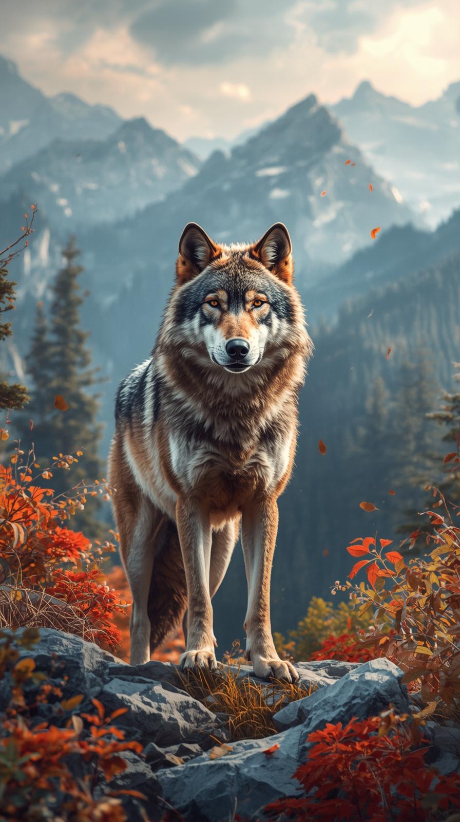 Gray Canis Wolf