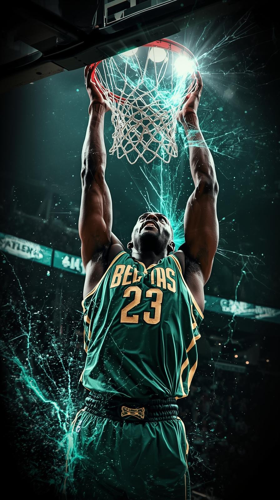 Giannis Antetokounmpo Power Slam Shattered Glass E