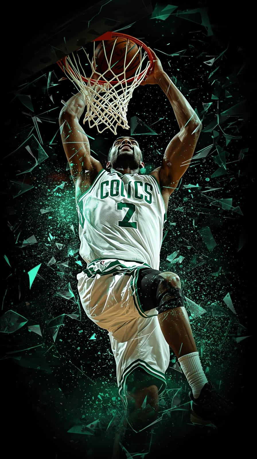 Giannis Antetokounmpo Power Slam Shattered Glass E