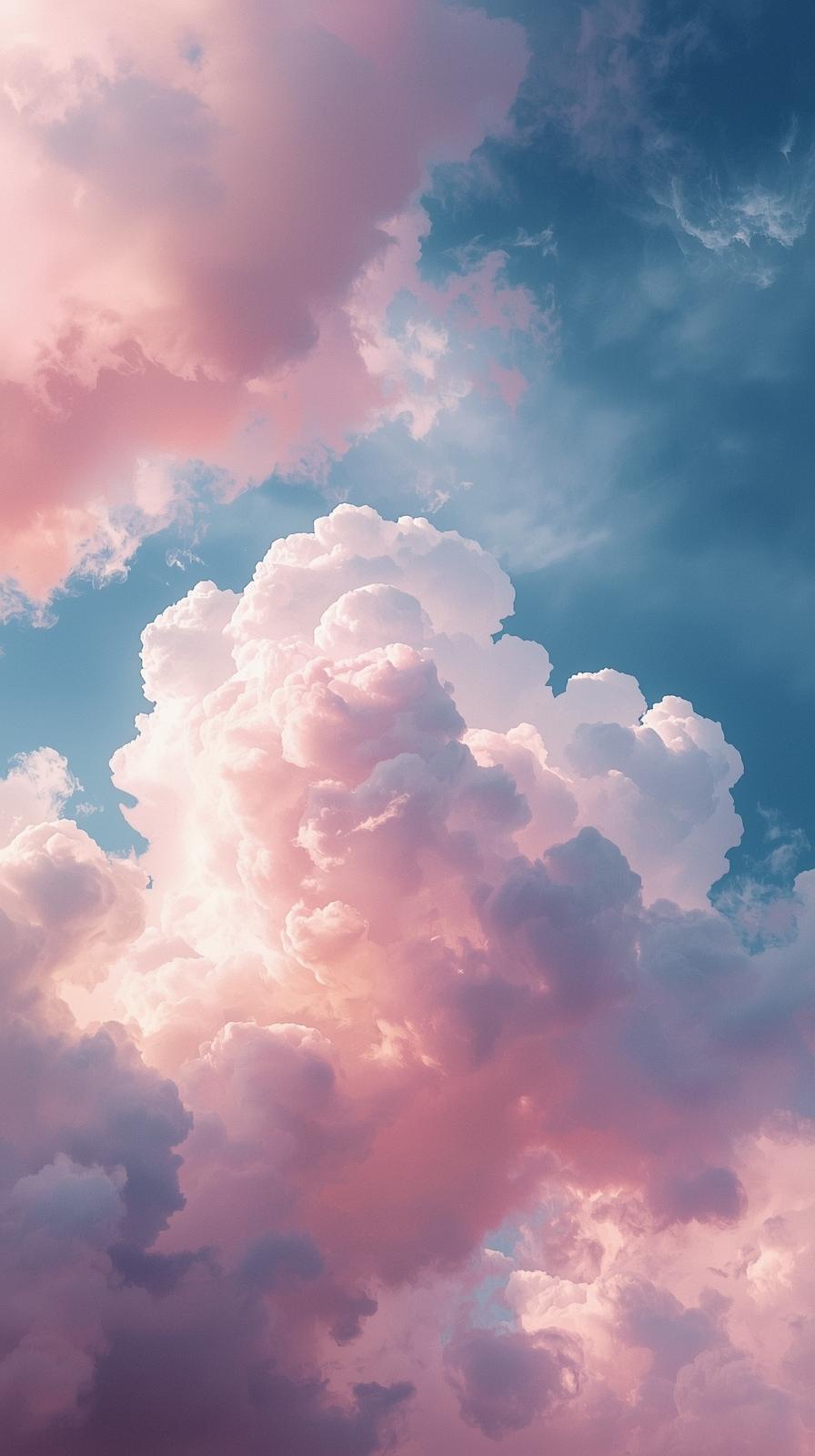 Art Clouds Wallpaper