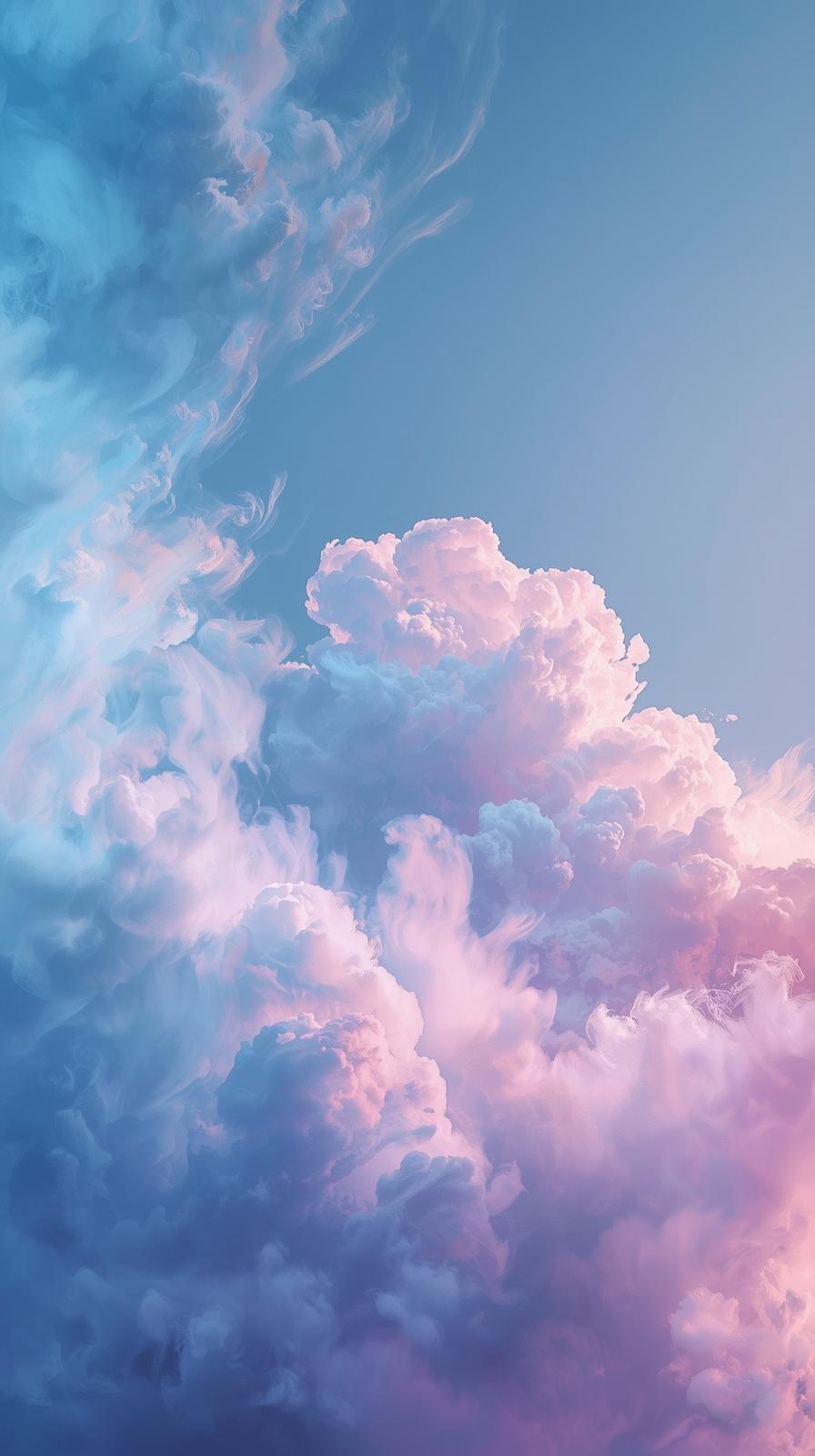 Art Clouds Wallpaper