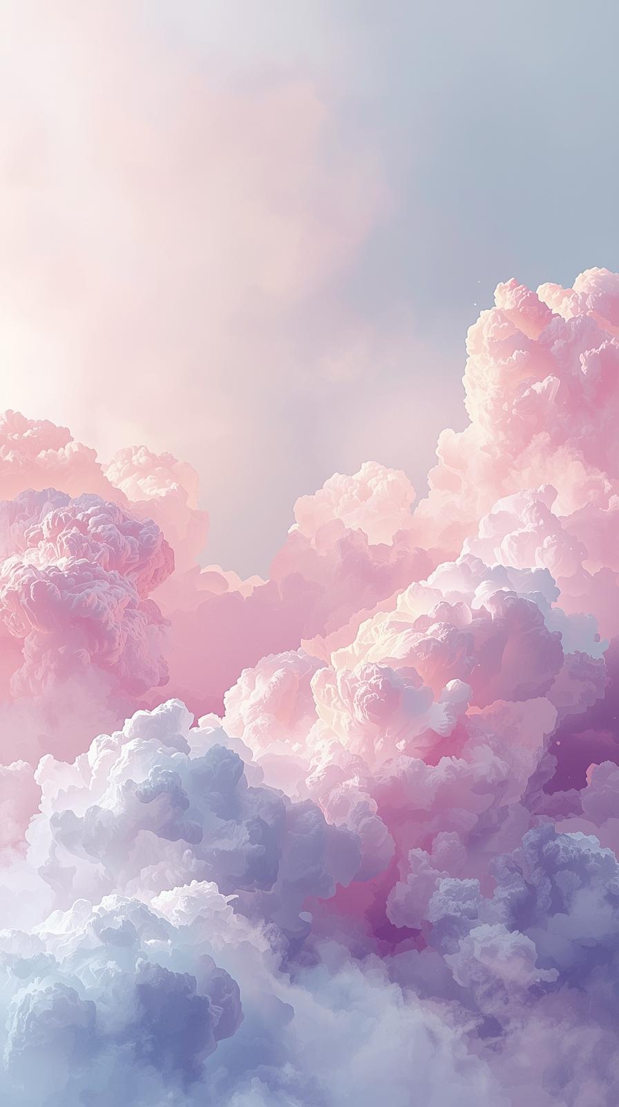 Art Clouds Wallpaper