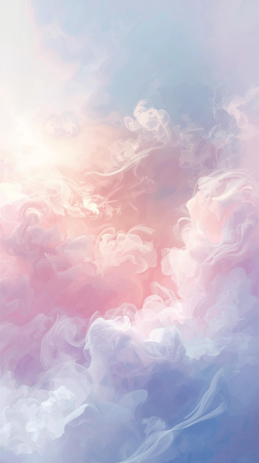 Art Clouds Wallpaper