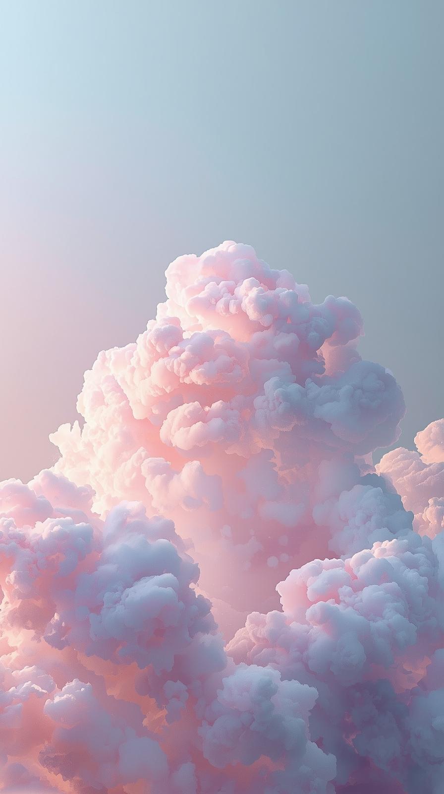 Art Clouds Wallpaper
