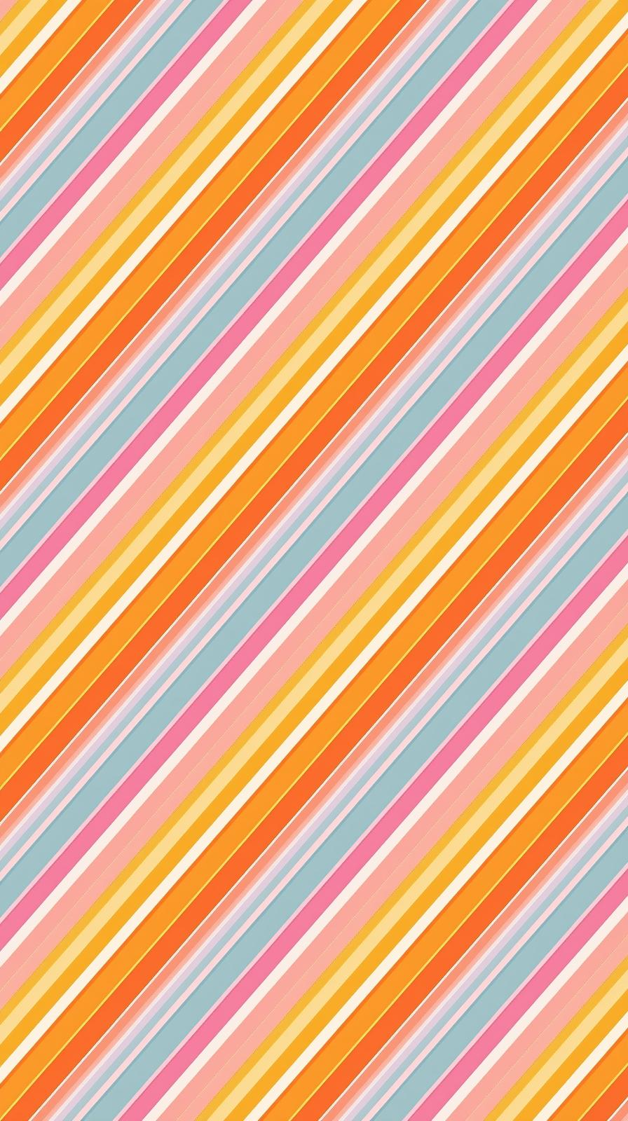 Candy Stripe Diagonals