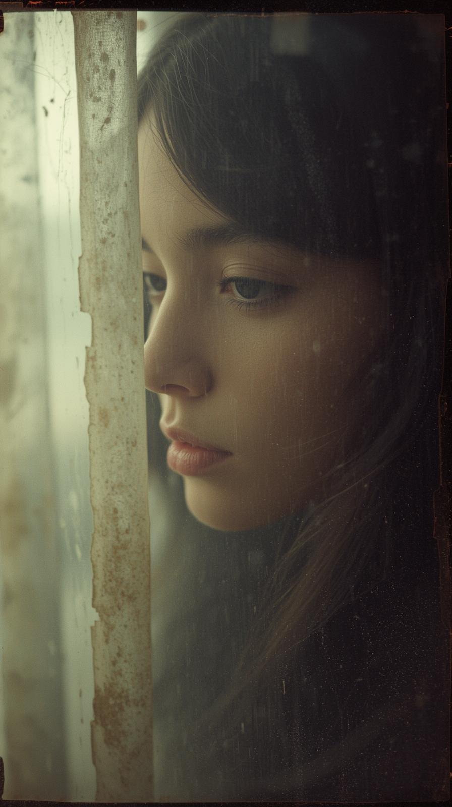 Dusty Film Grain Frame