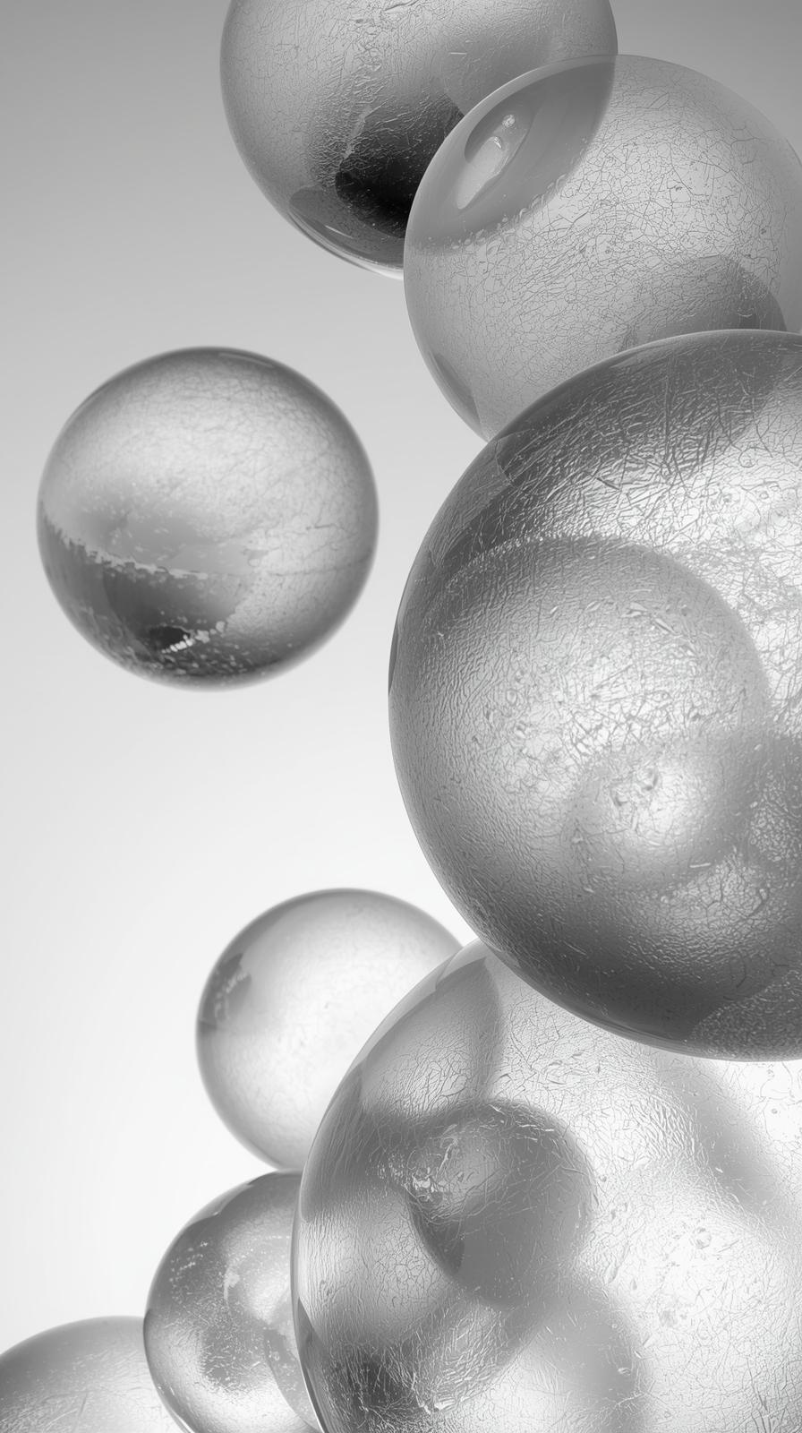 Glassmorphism Orbs