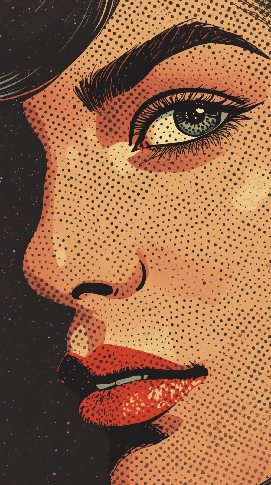 Halftone Comic Dots