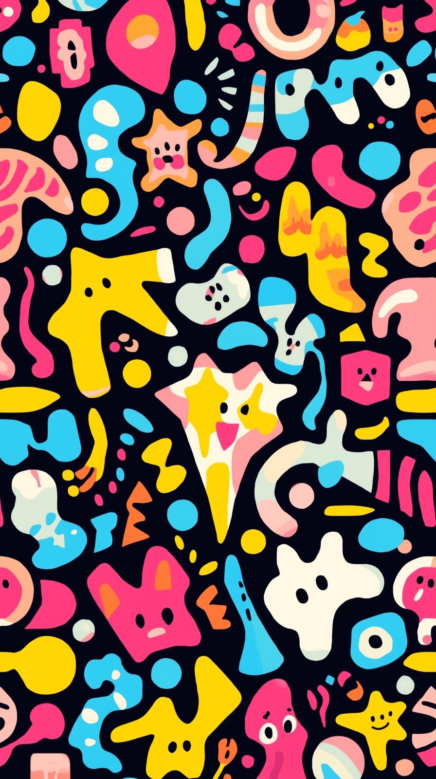 Memphis Pattern BurstMemphis Pattern Burst