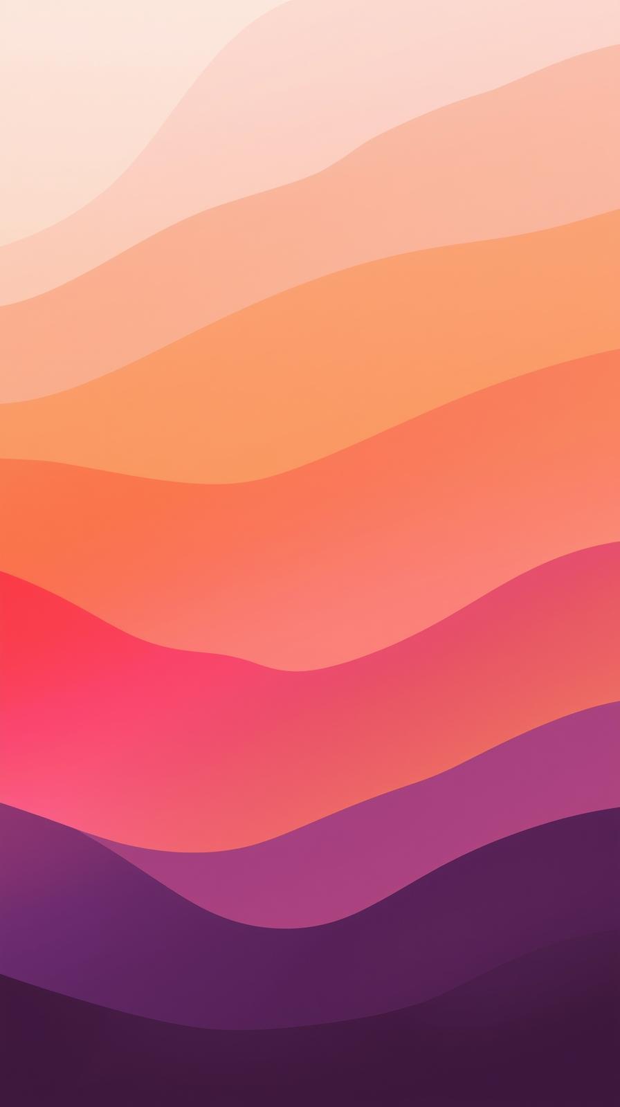 Minimalist Sunset Gradient