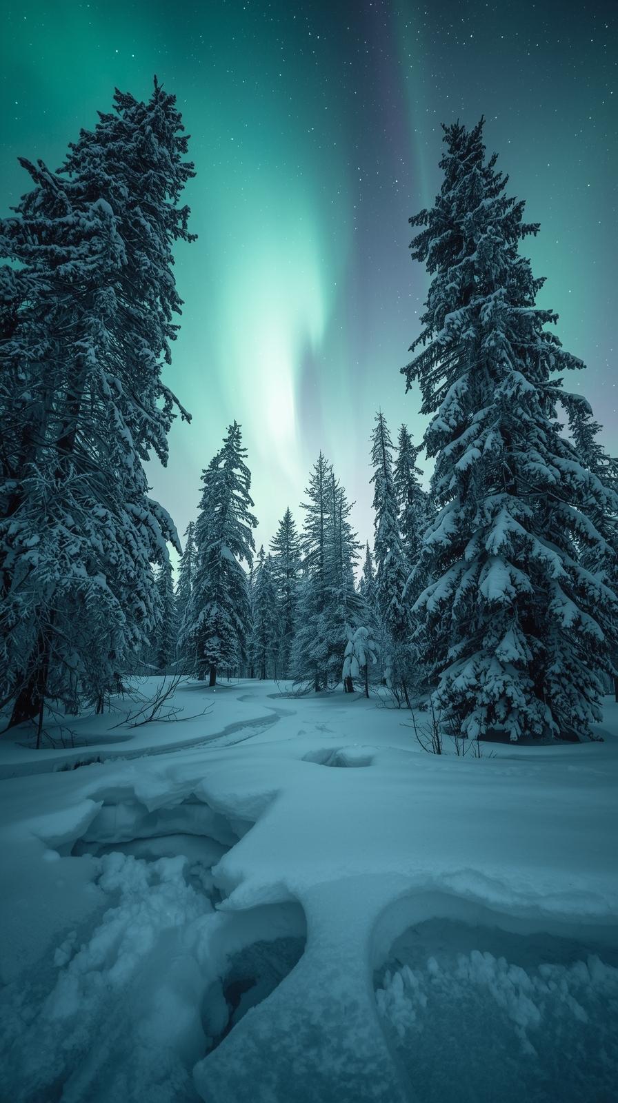 Nordic Winter Forest
