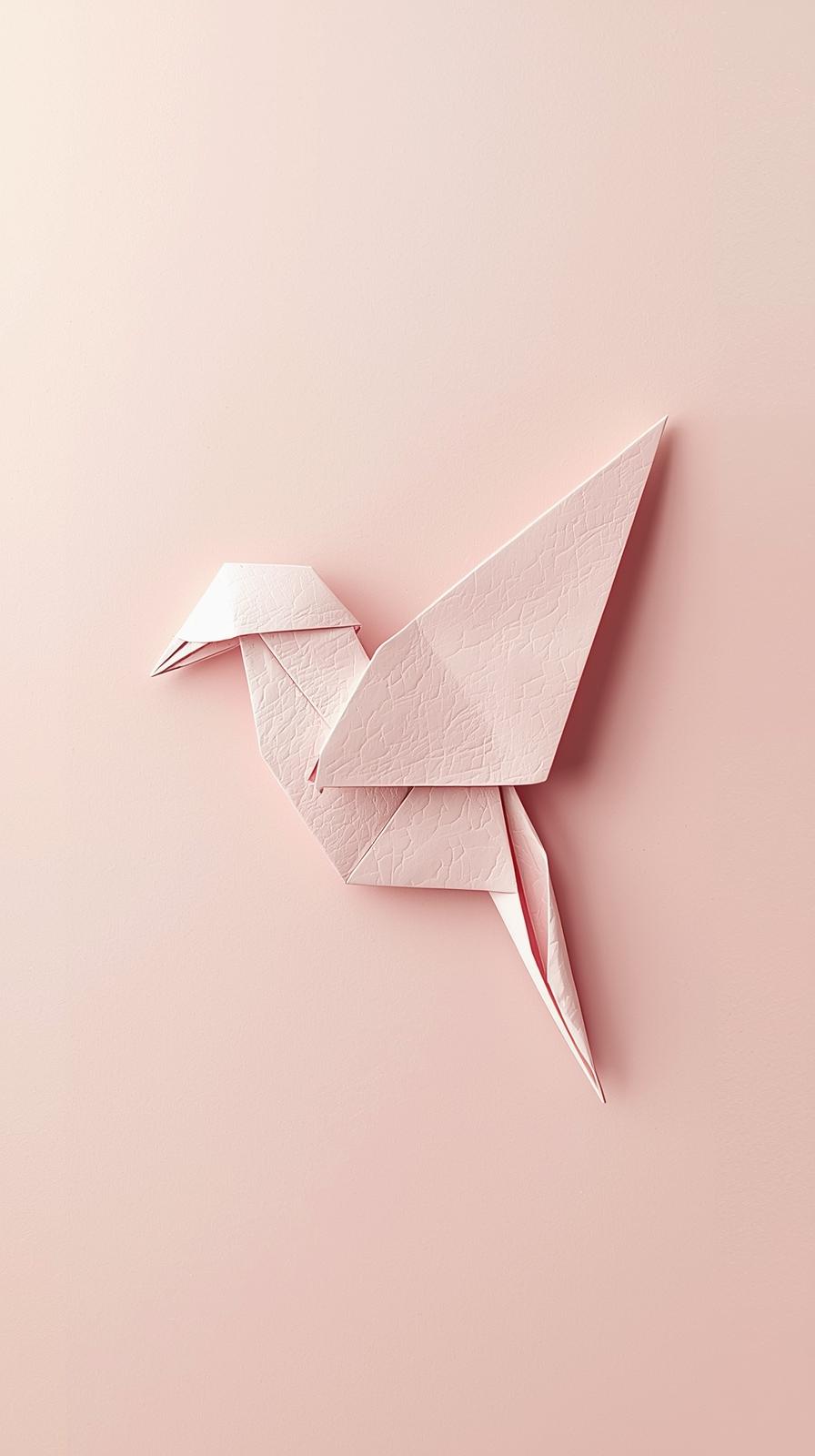 Origami Bird Motif