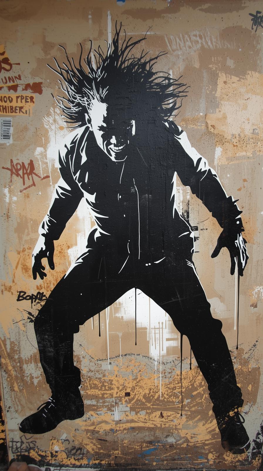 Stencil Street Art