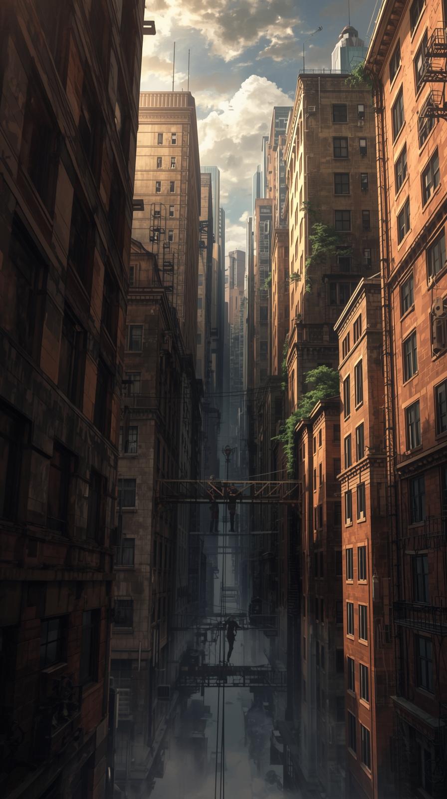 Attack On Titan ODM Cityscape