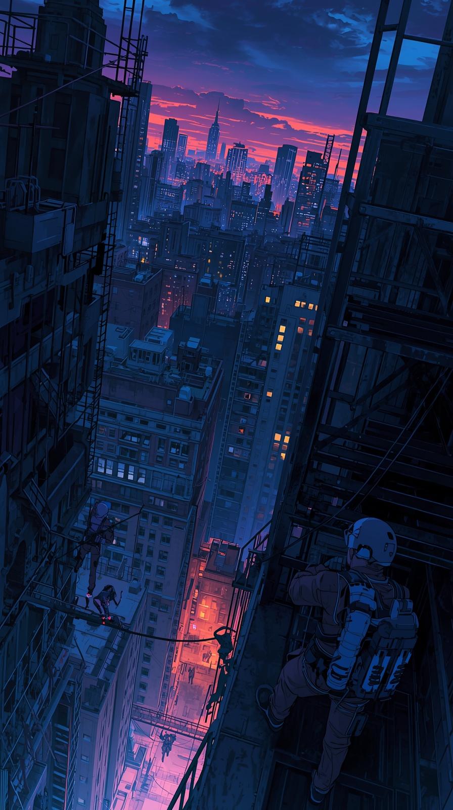 Attack On Titan ODM Cityscape