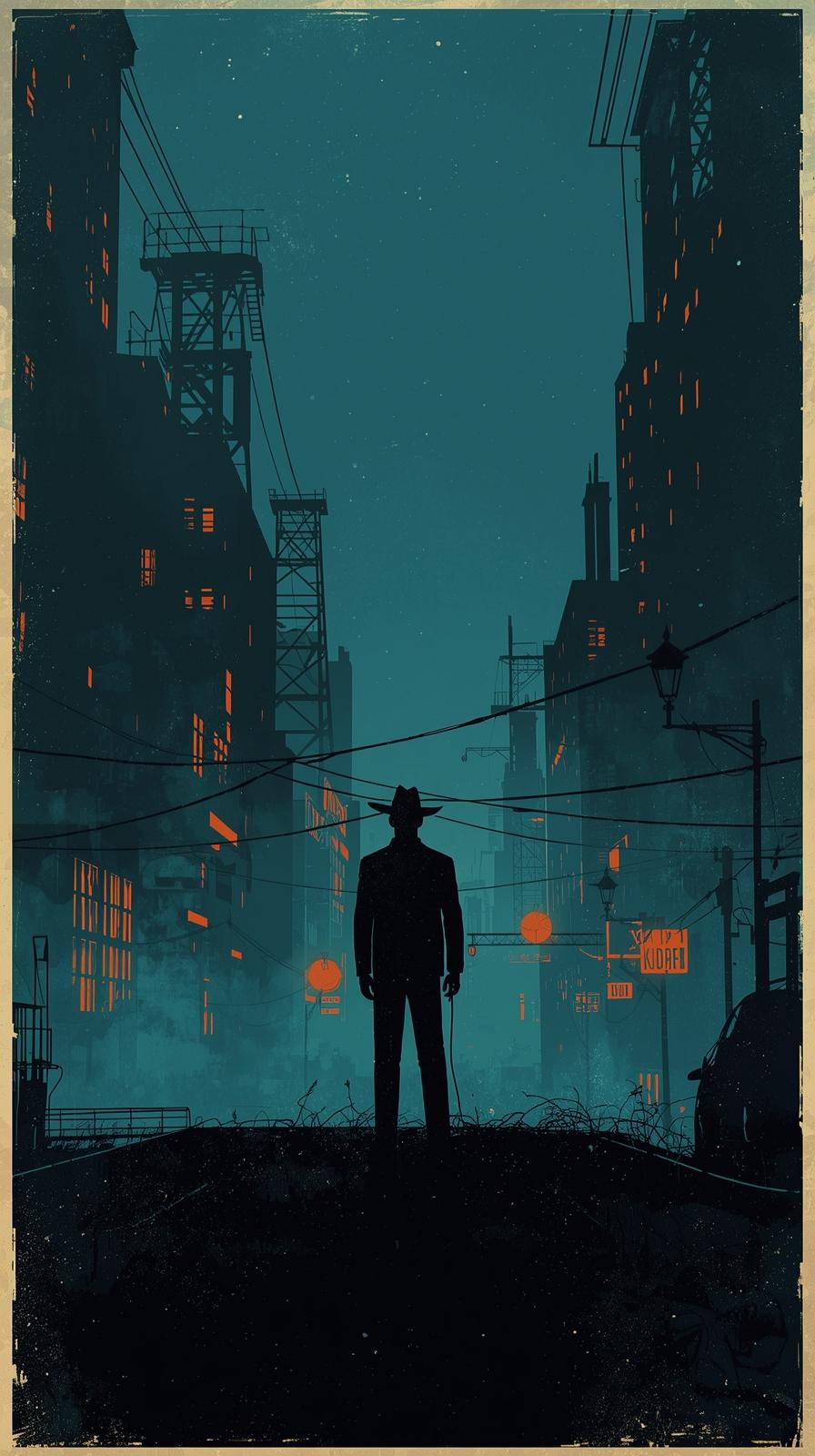Cowboy Bebop Jazz Noir Poster