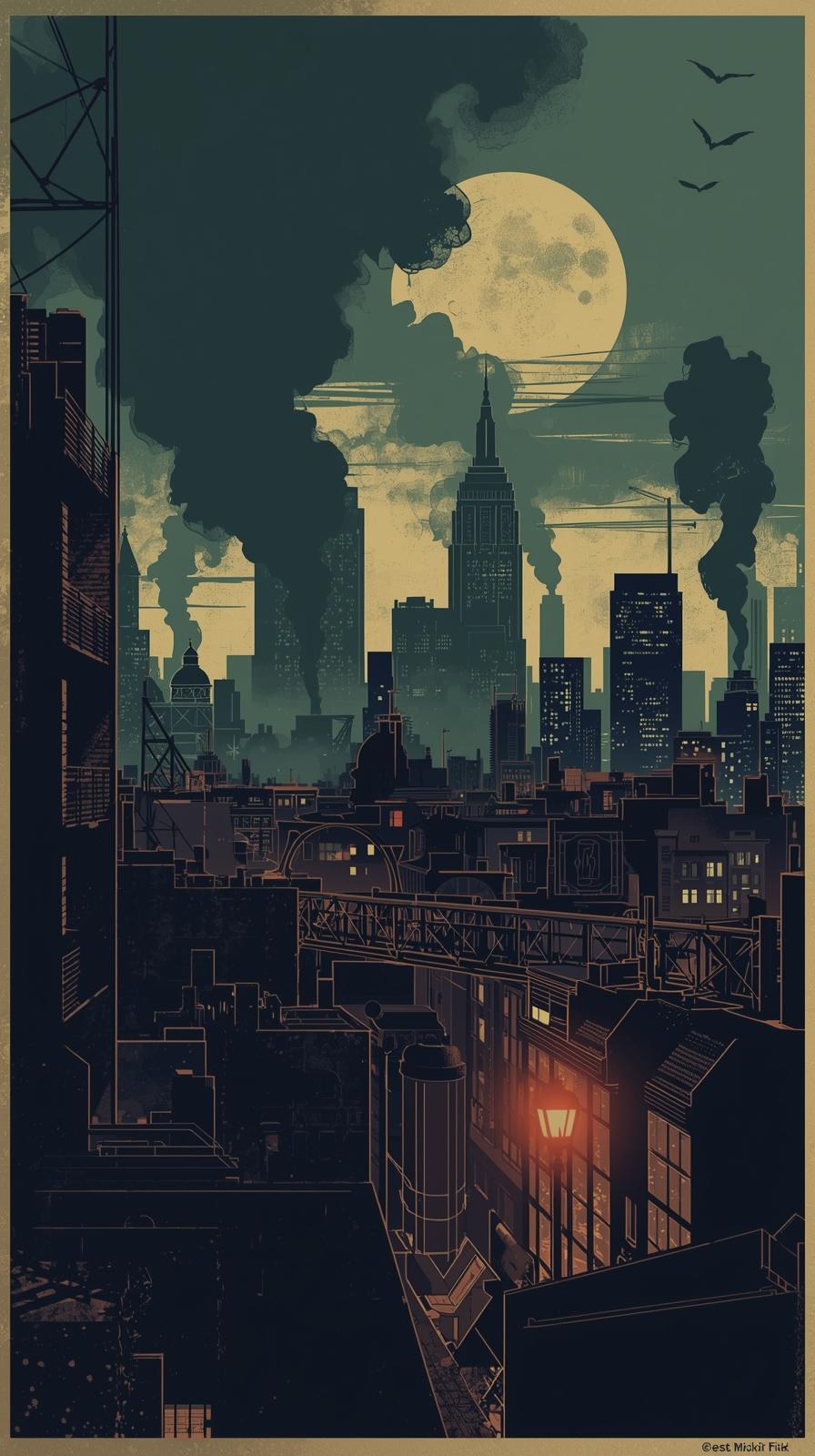 Cowboy Bebop Jazz Noir Poster