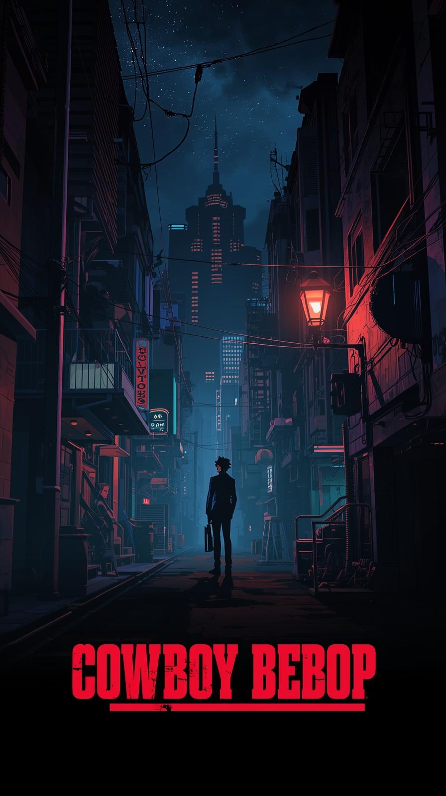 Cowboy Bebop Jazz Noir Poster