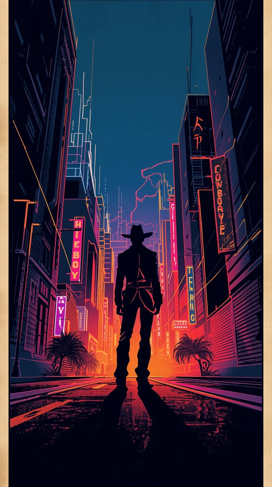 Cowboy Bebop Jazz Noir Poster